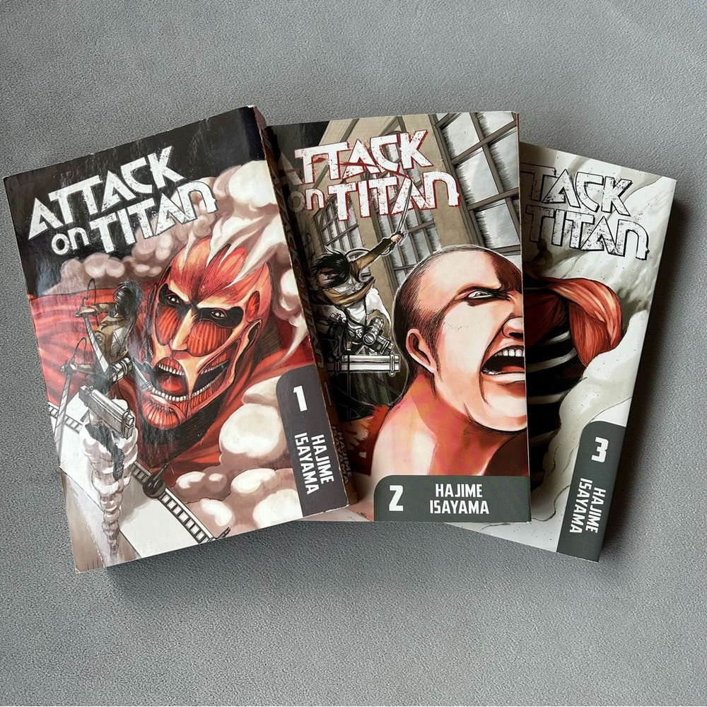 Attack On Titan ~ Volume 1, 2, 3 ~ Hajime Isayama